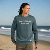 District Wash™ Fleece Crewneck Sweatshirt