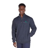 Crosswind Quarter Zip Sweatshirt - Heather Navy